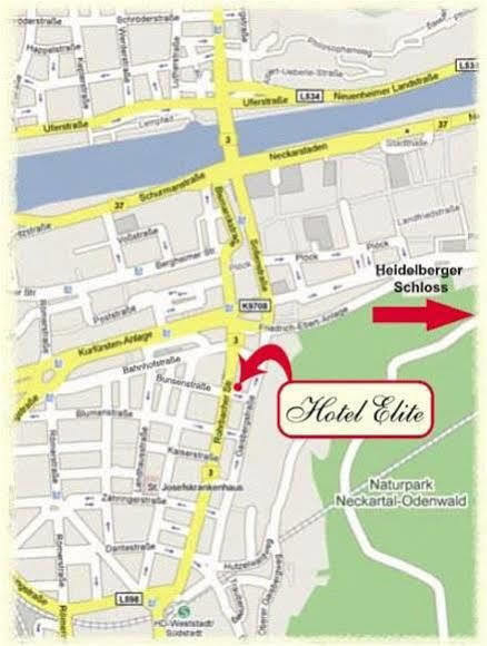 Hotel Elite Heidelberg Extérieur photo